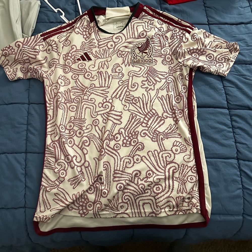 Mens Mexico 2022 World Cup Away Kit Size L